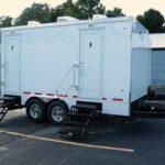 15’ Party Restroom 5 station trailer