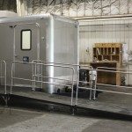 Easy Access ADA Compliant 3 Station Trailer