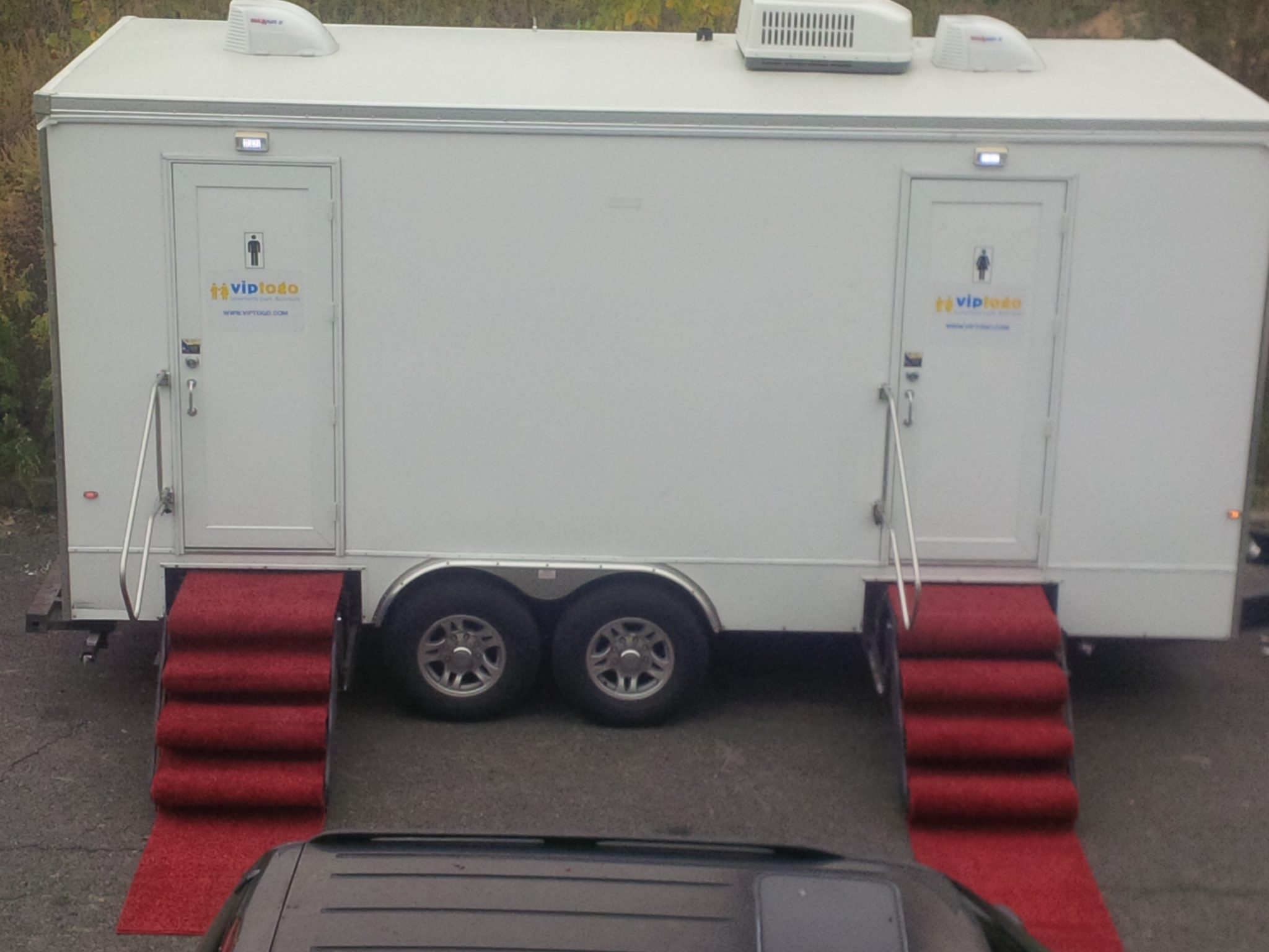 A Rental Toilet Trailer Saves You Money 4 Ways