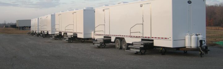 VIP To Go has a huge selection of restroom trailer rentals for weddings.