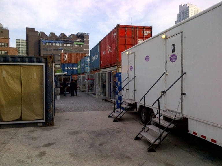 VIP To Go 10-station restroom trailer
