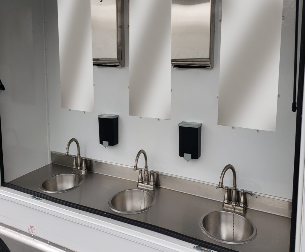 Portable sinks rental