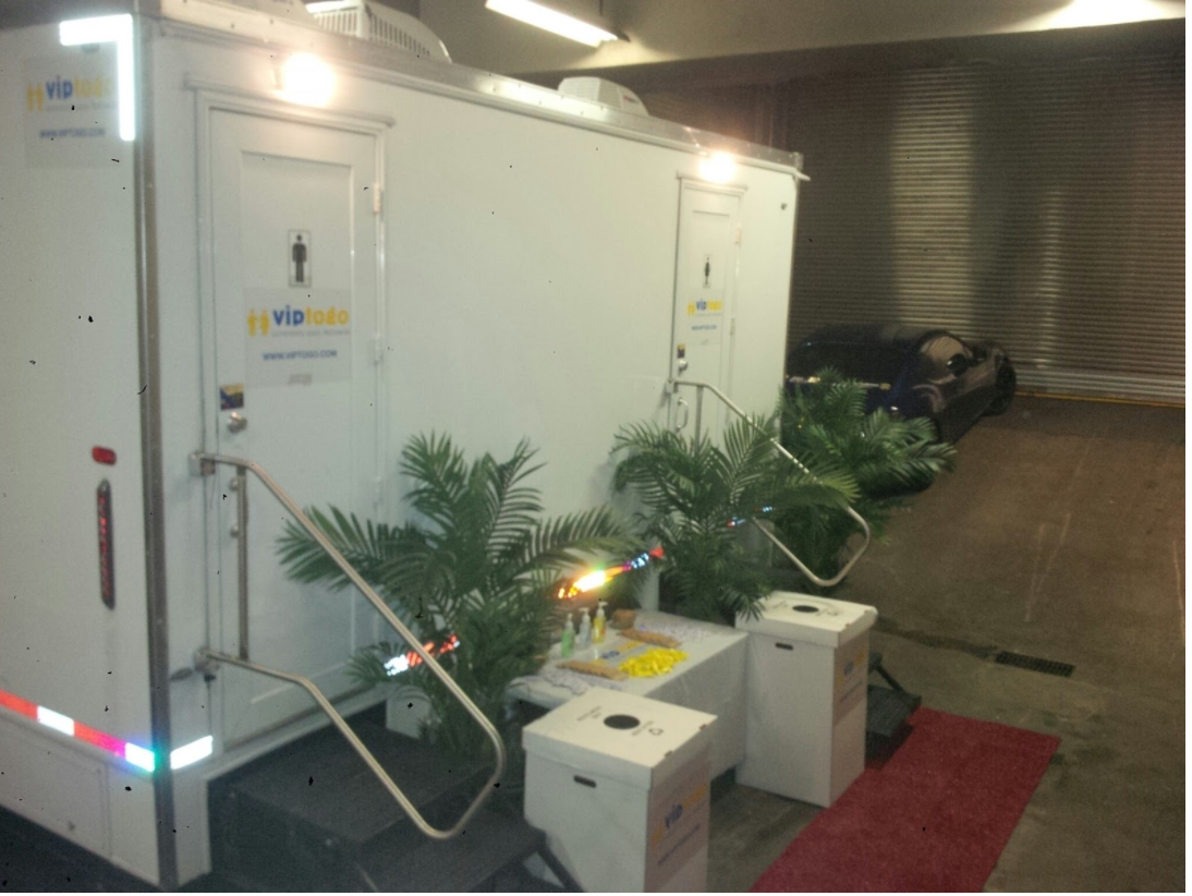 5 Station bathroom trailer for wedding in Baltimore MD 5 Station bathroom trailer for wedding in Baltimore MD