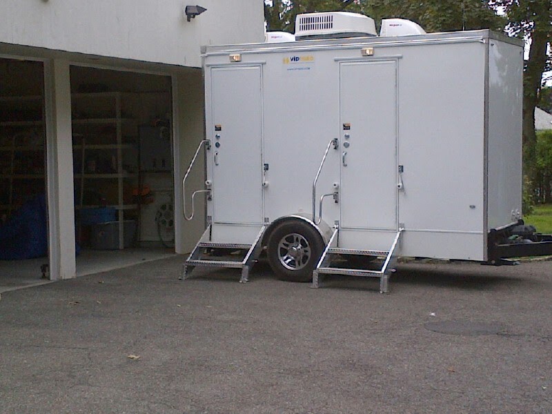 VIP restroom trailer