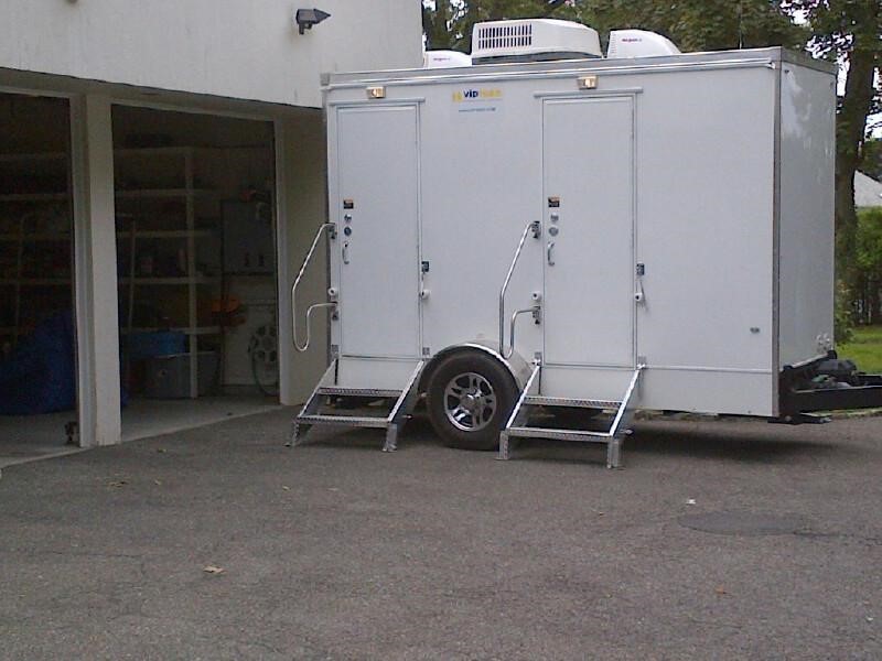 porta potty trailer