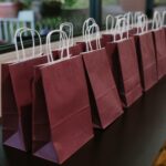 Attendee bags at event