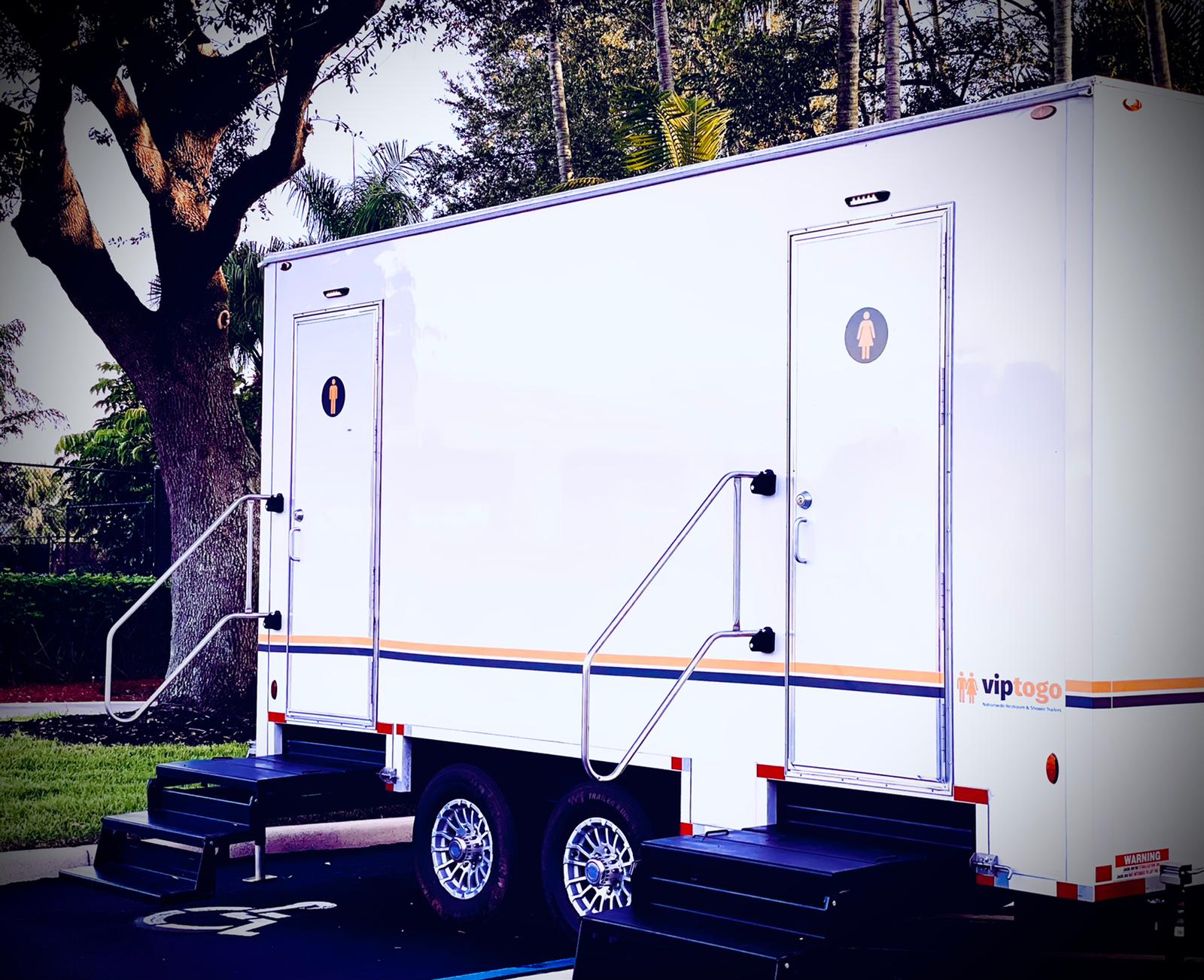 Two Station Trailer, at Boca West Country Club in Boca Raton, Florida 