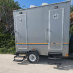 bathroom trailer Texas