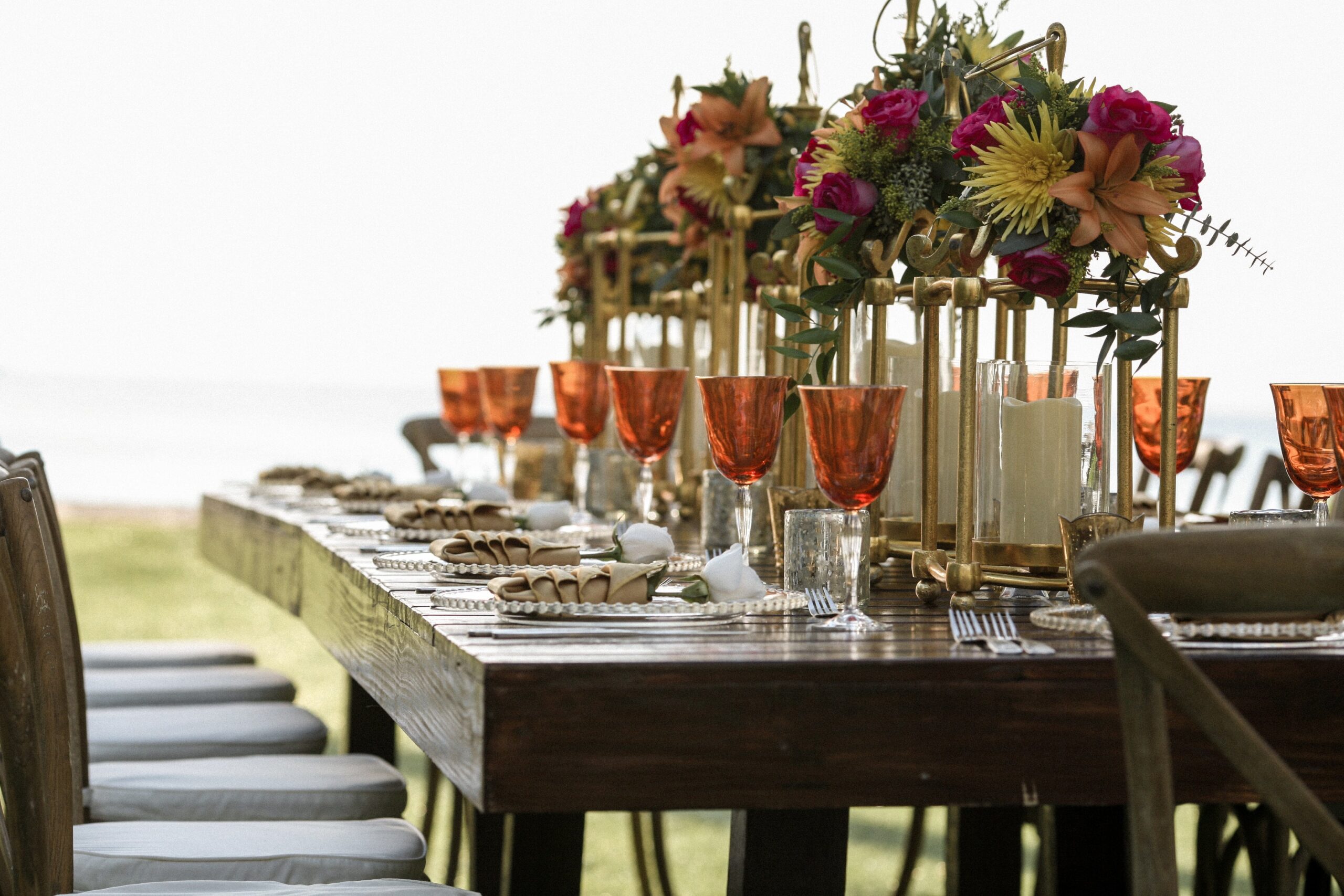 table set for event table set for event