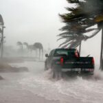 hurricane winds and flooding in Florida