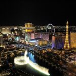 night view of Las Vegas