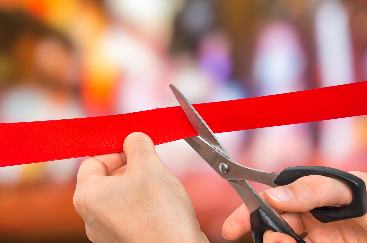 Ribbon Cutting Scissors Rental