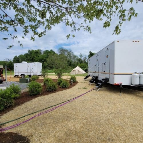 Portable Restroom Trailer Rental Cost VIP To Go