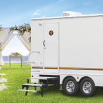 restroom trailer rental for wedding