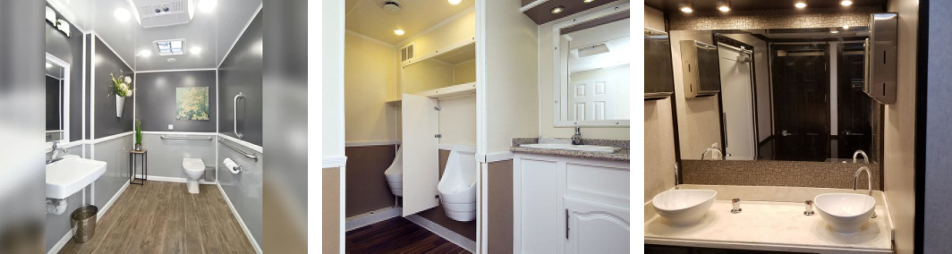 interior view of luxury porta potty bathroom stalls interior view of luxury porta potty bathroom stalls