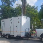 Austin event restroom trailer rental