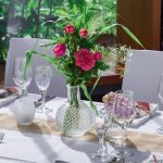 table setting at luxury event