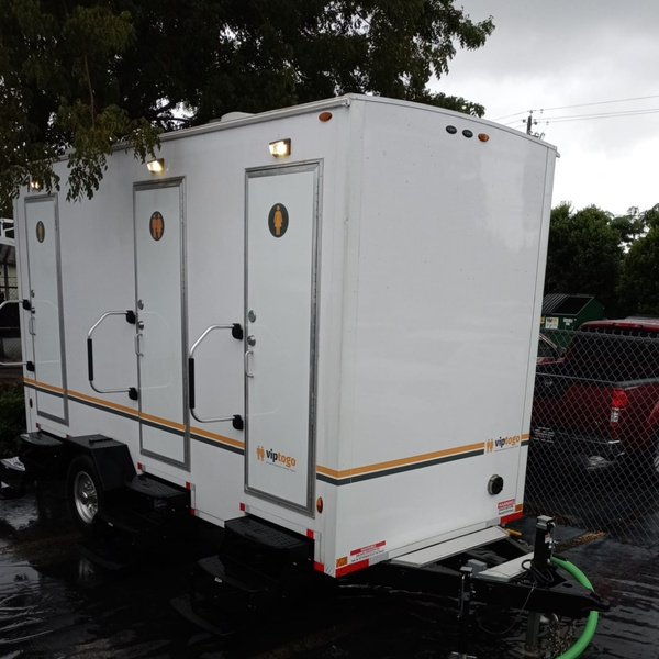 VIP To Go’s emergency management restroom trailers VIP To Go’s emergency management restroom trailers