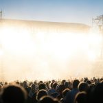 pop-up concert that requires temporary restroom planning