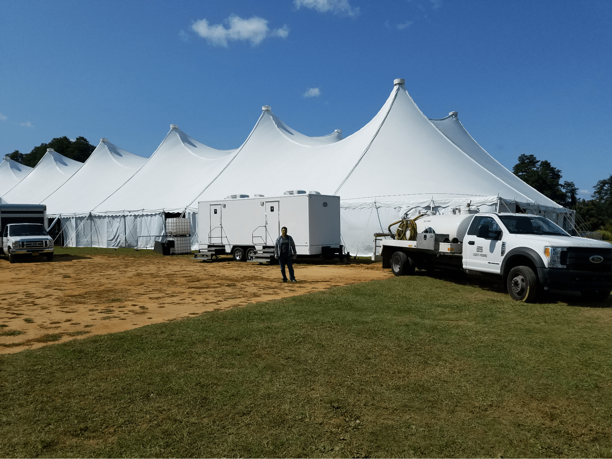 luxury special event restroom trailer from VIP To Go luxury special event restroom trailer from VIP To Go