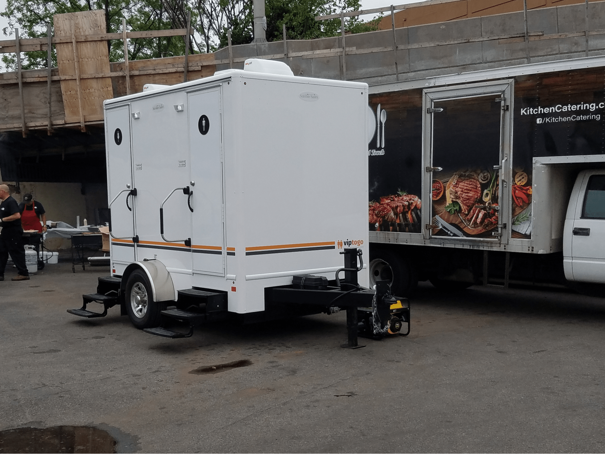 special event restroom trailer from VIP To Go special event restroom trailer from VIP To Go